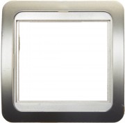 Панель СВЕТОЗАР SV-54145-GM "ГАММА" накладная, цвет золотой металлик, 1 гнездо