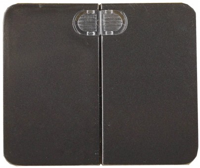 Выключатель СВЕТОЗАР SV-54135-DM "ГАММА" с подсветкой, двухклавишный, без вставки и рамки, цвет темно-серый металлик, 10A/~250B Выключатель СВЕТОЗАР SV-54135-DM "ГАММА" с подсветкой, двухклавишный, без вставки и рамки, цвет темно-серый металлик, 10A/~250B