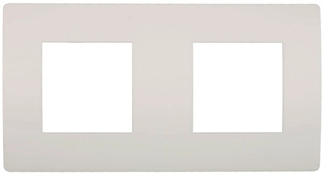 Панель СВЕТОЗАР SV-55210-2 накладная горизонтальная, 2 гнезда